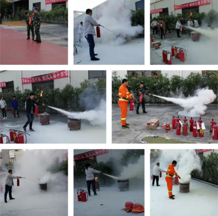 28圈中国全员行动参与2018年度消防应急演练